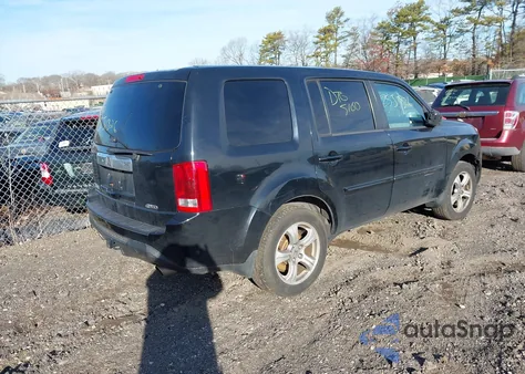 2014 Honda Pilot Ex из США, поврежденный, VIN 5FNYF4H49EB031708